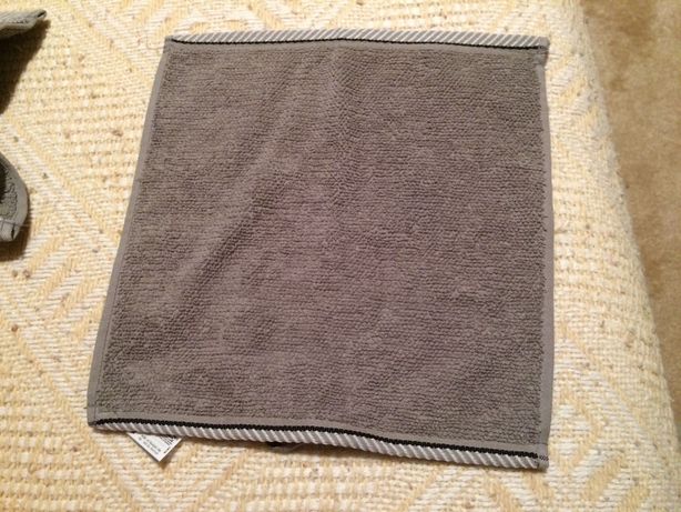 Ikea Vikfjard Ręcznik do rak szary 30x30 cm