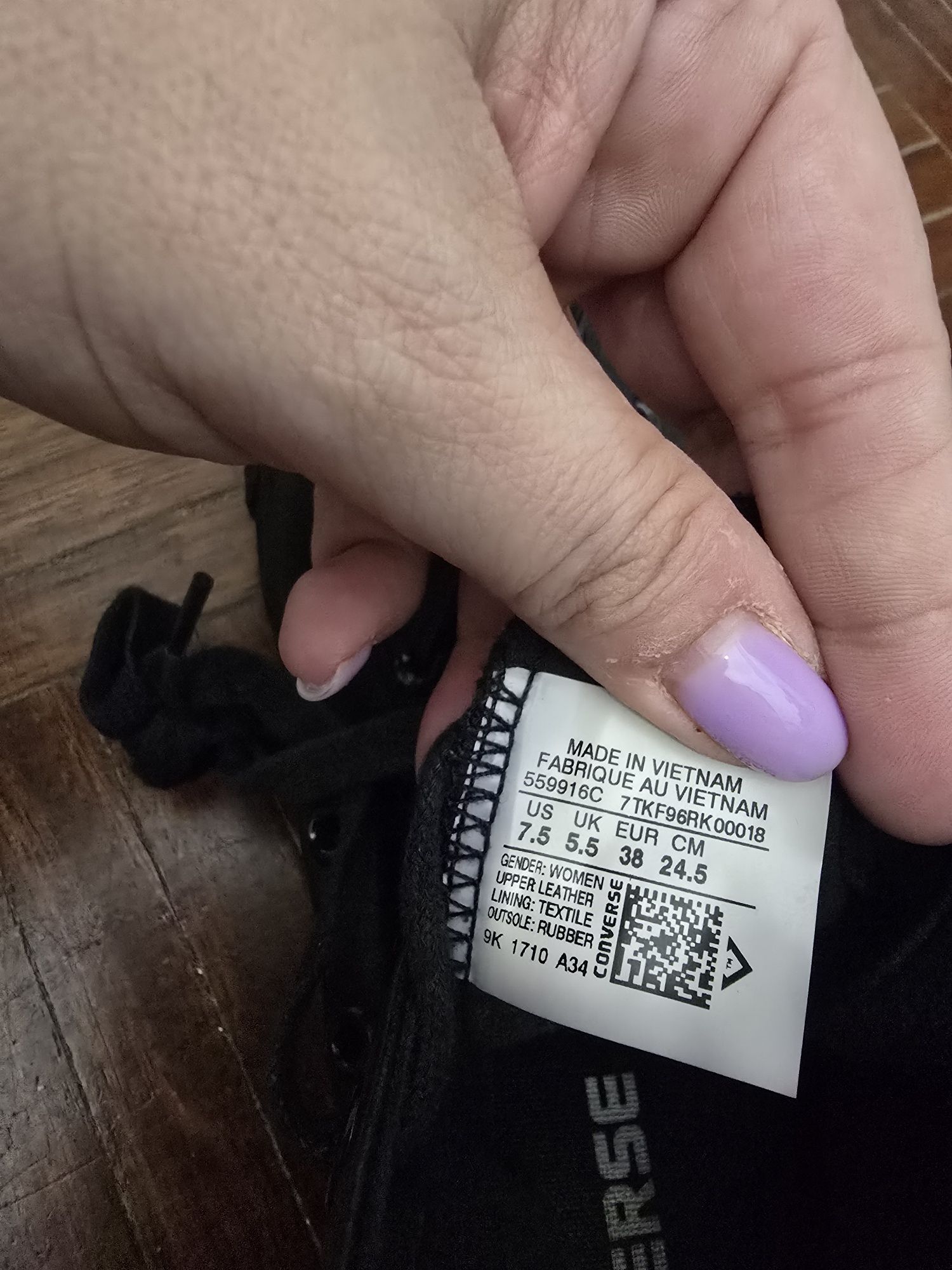 Converse All Star Tamanho 38