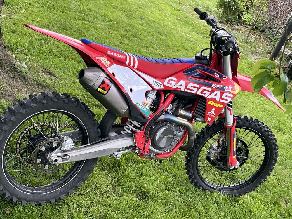 Perfekcyjny GasGas MC 450 F 2023! 55 mth! Akrapovic! Rekluse! SmPro
