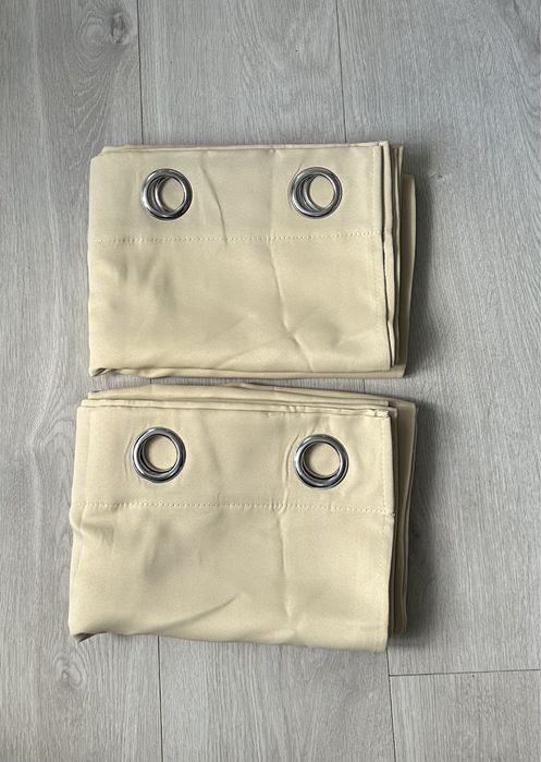 2 Zasłony 140x200cm. Zaciemniające Termiczne Na Przelotkach