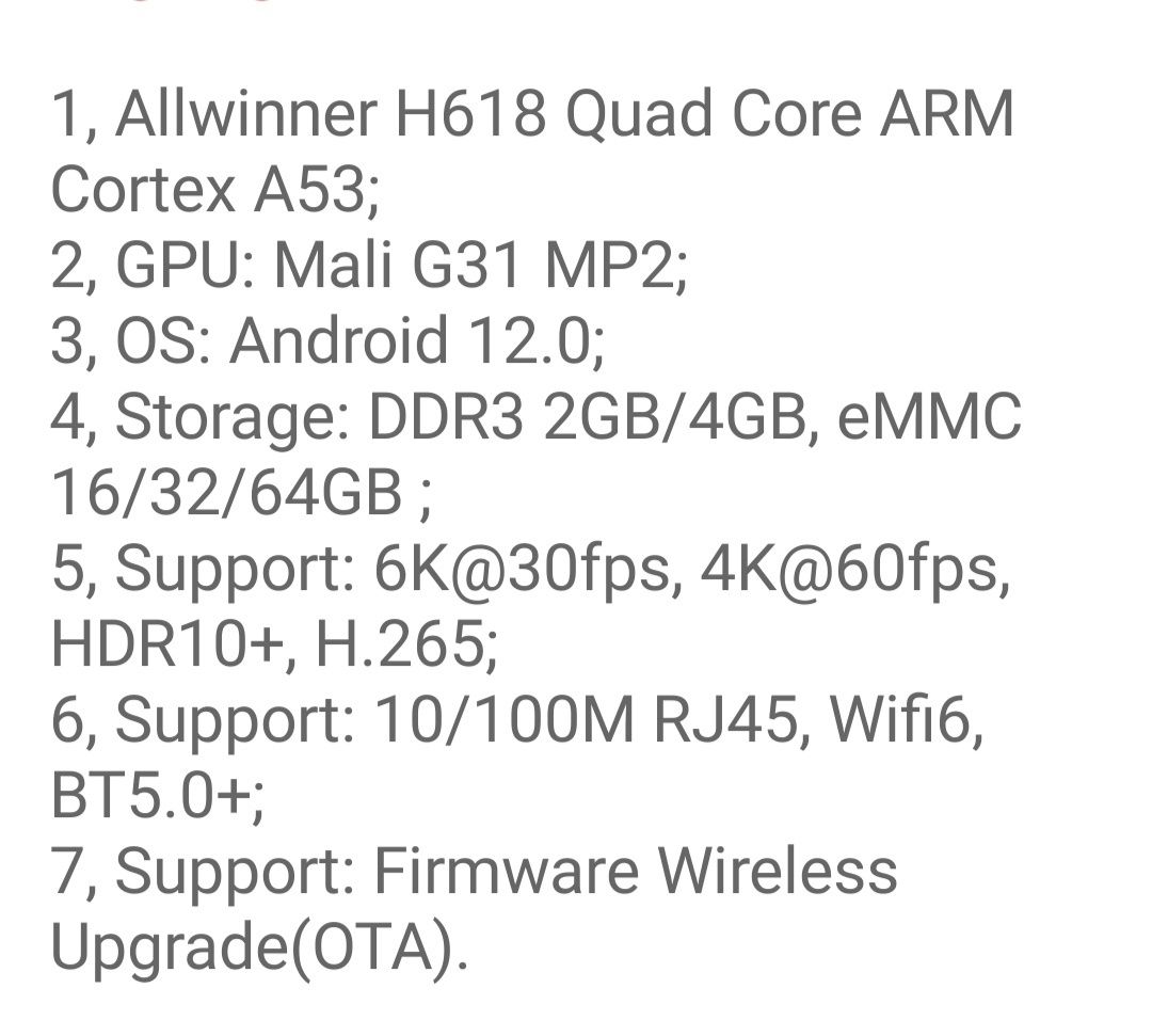 Hd box тв приставка vontar h1 4gb / 64gb. 4k android 12 Bluetooth 5.0