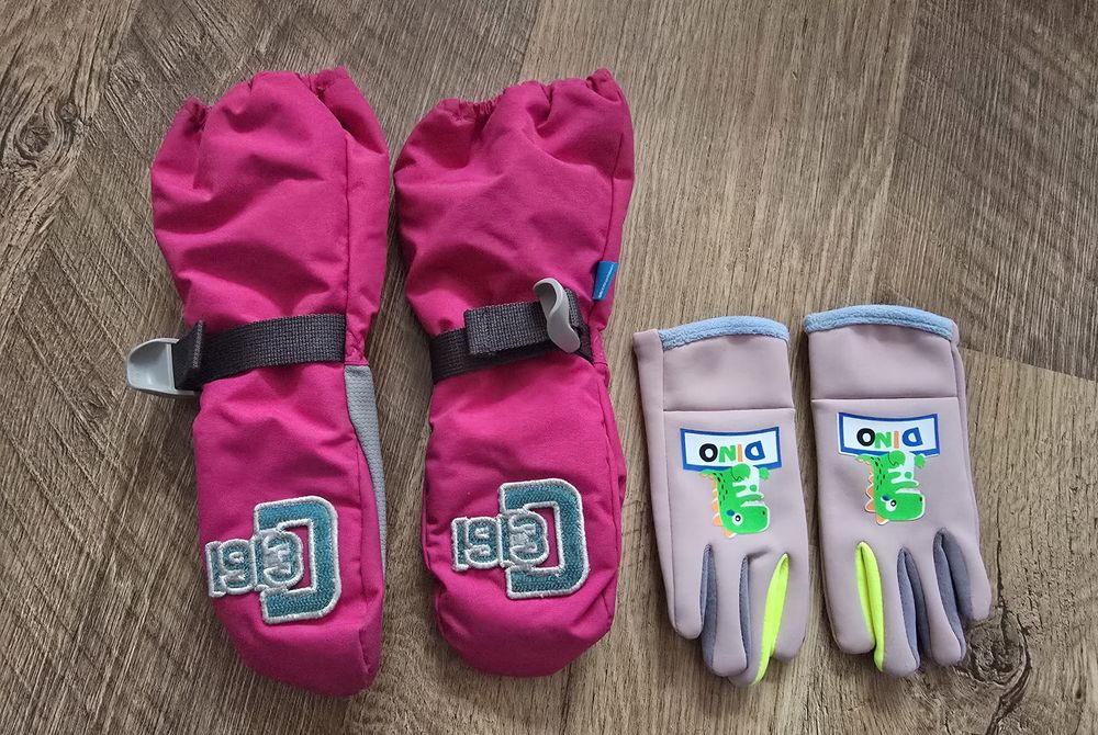 Дитячі терморукавиці 4-5 р., перчатки софтшел 4 роки