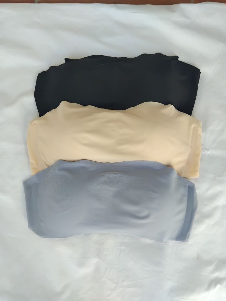 Conjunto de 3 Soutiens Invisiveis-Tam.S/M