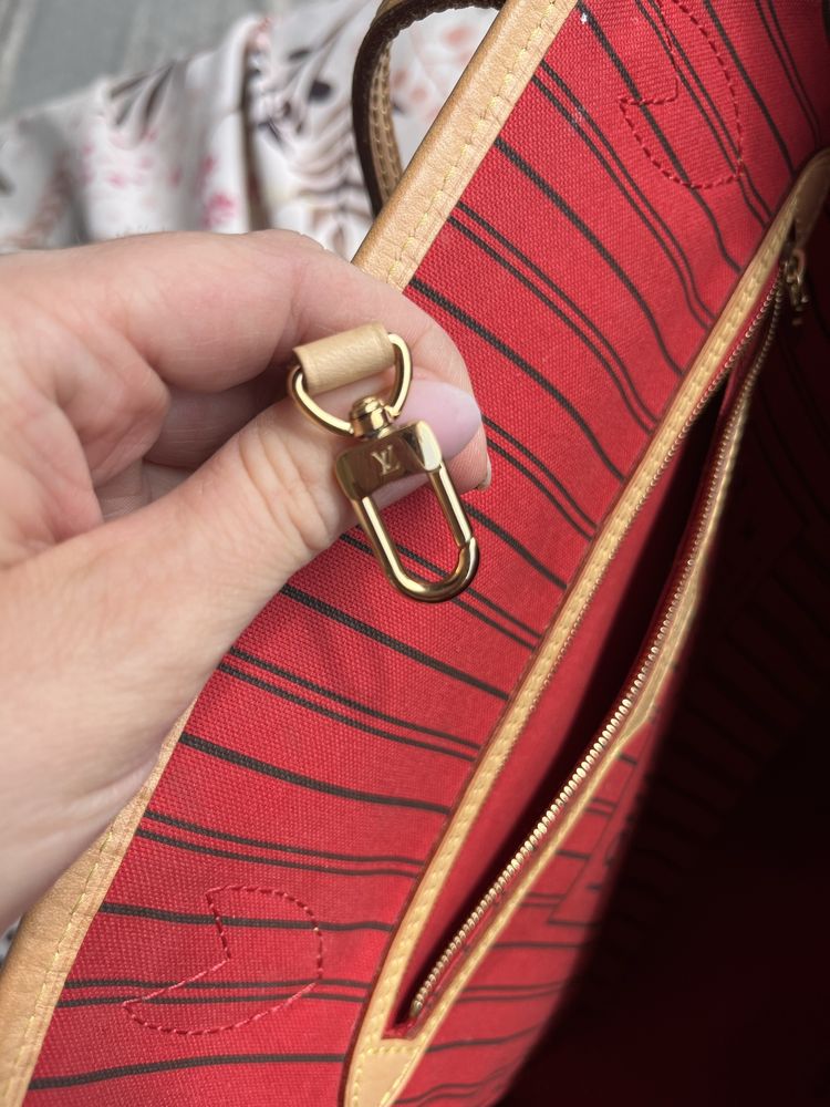 Louis Vuitton Neverfull torebka oryginalna