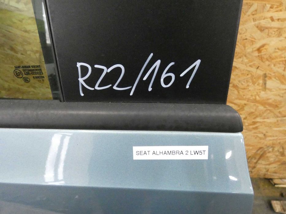 Drzwi lewy tył lewe Seat ALHAMBRA 2 II 7N 10- LW5T RZ2/161 GORLICE