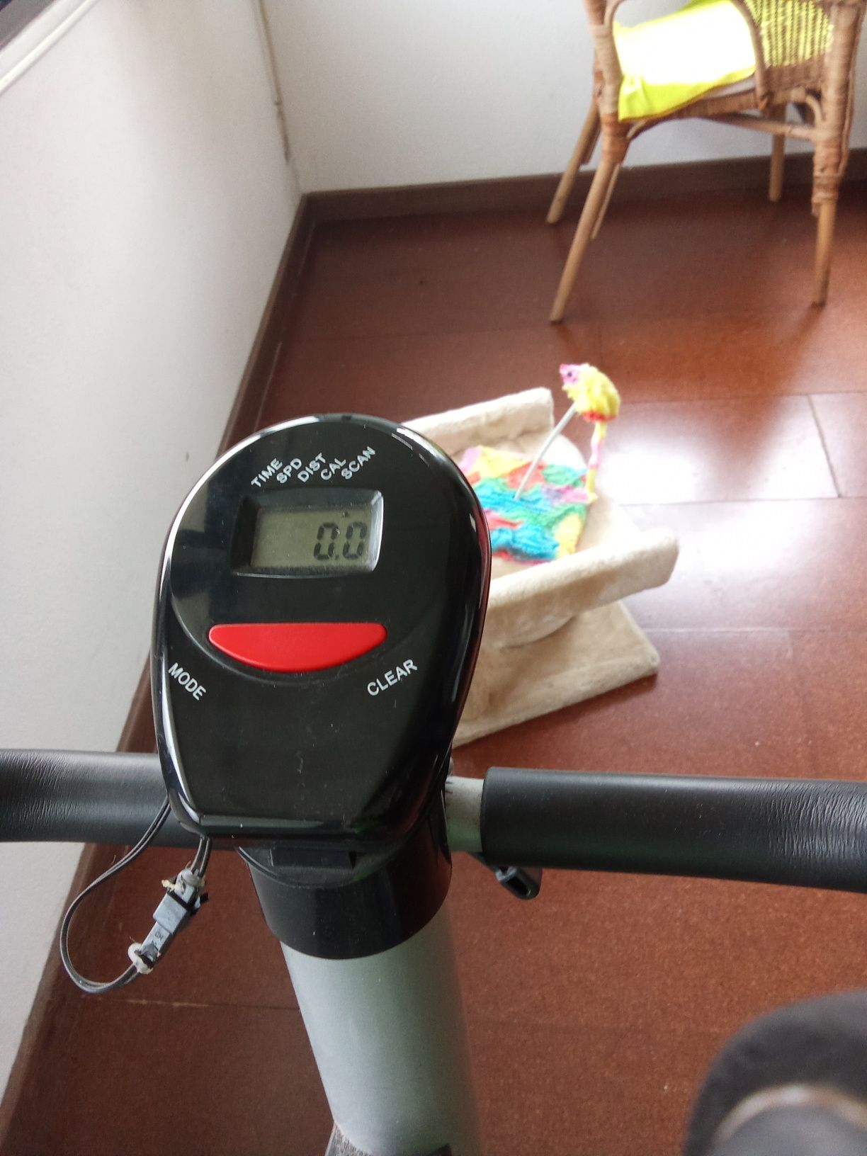 Bicicleta de ginástica
