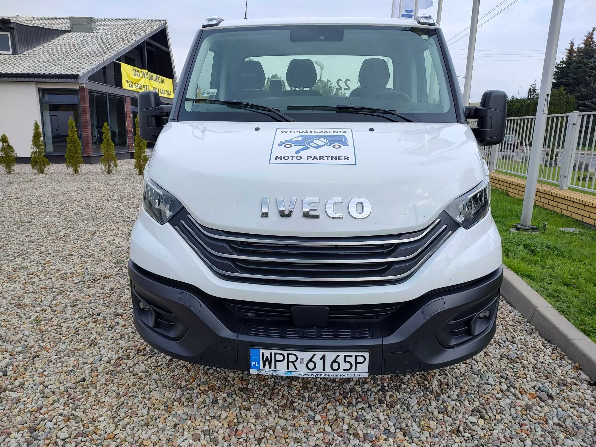 Wynajem Iveco Daily kat. B Autolaweta/Hak/Dostawczy/Wyciągarka/ POZNAŃ