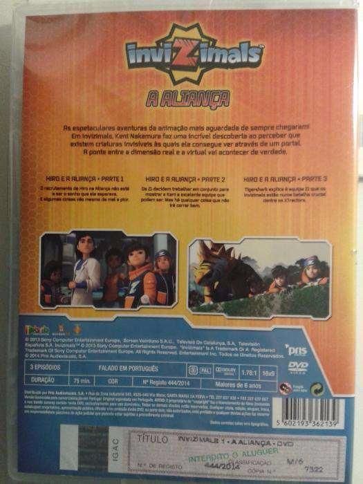 Invizimals A Aliança DVD (Novo)