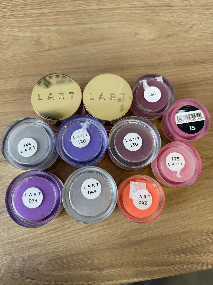 Manicure tytanowy Lart pro pudry kolorowe