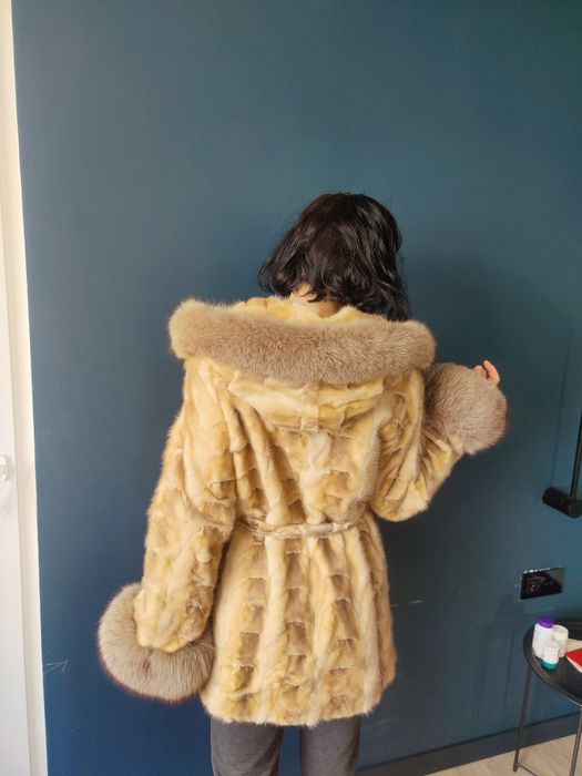 Норковый полушубок