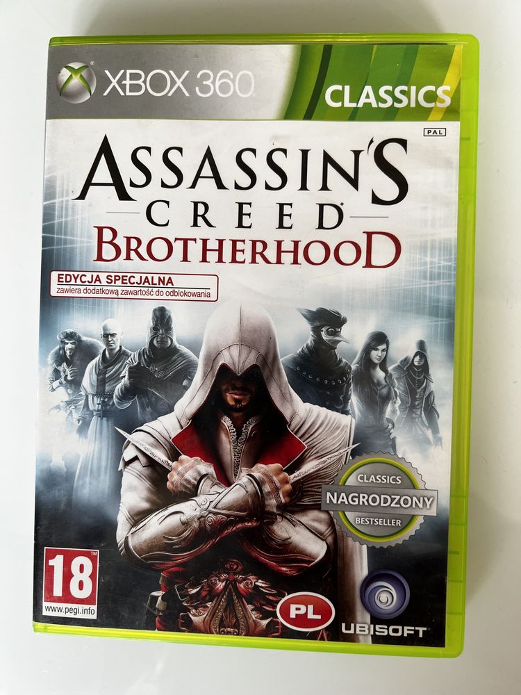 Assassins Cread Brotherhood Xbox 360 PL