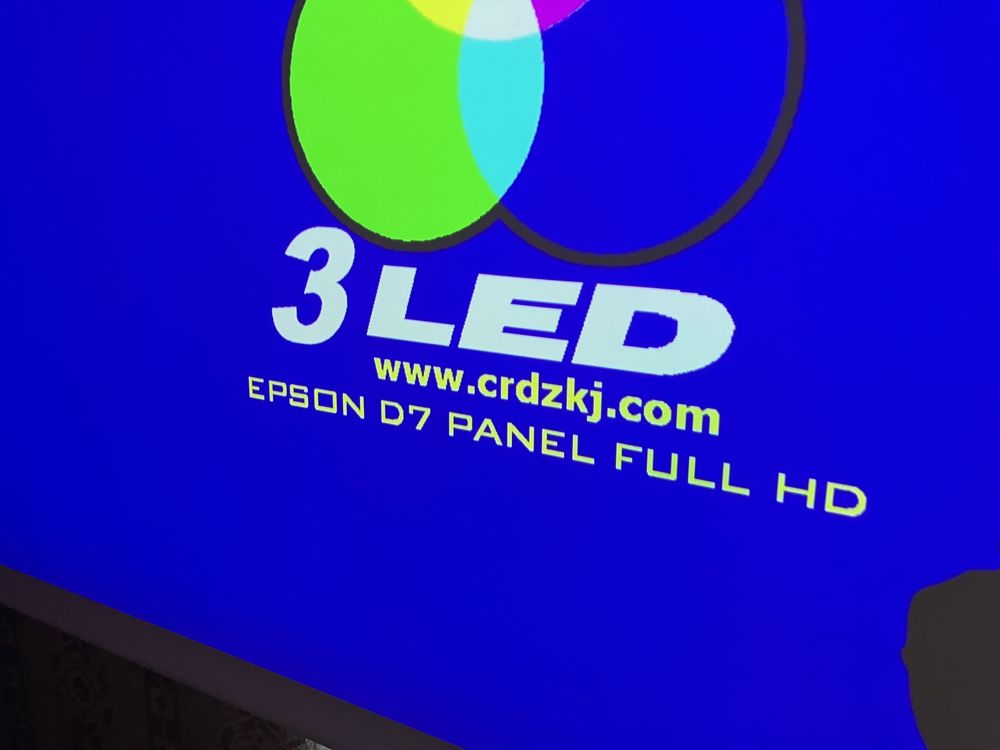 LED Проектор 1920х1080 CRE-VX2000 (EPSON D7), 3LCD, 50 000ч,3000lm,88W