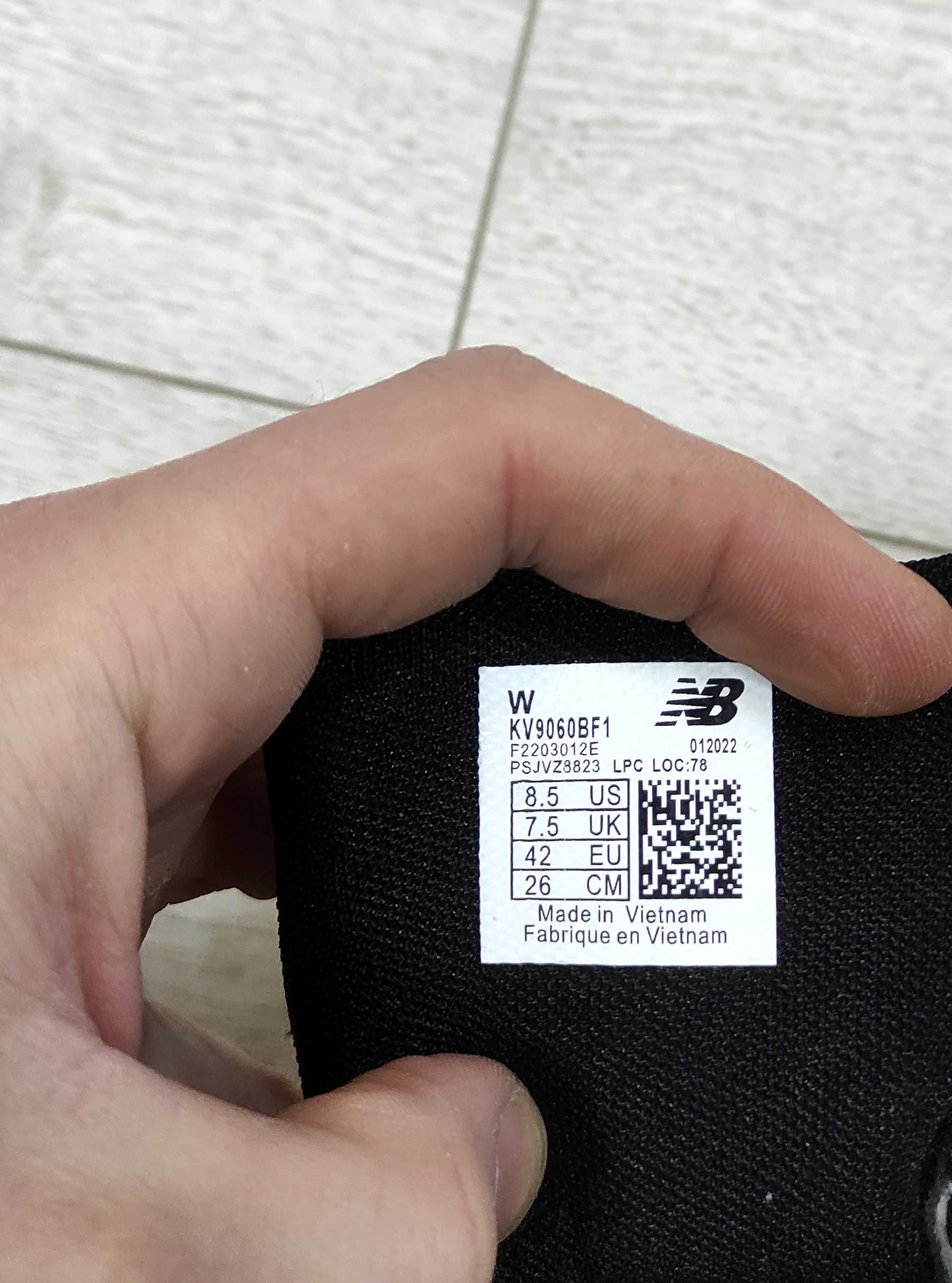 (1820) SALE Кросівки New Balance 9060 чорні з білим (40-44) нб NB