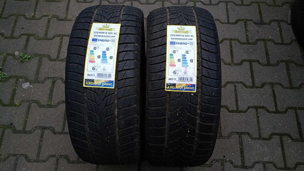 2x 225/40R18 Imperial Snowdragon UHP Zima Nowe FV Siedlce