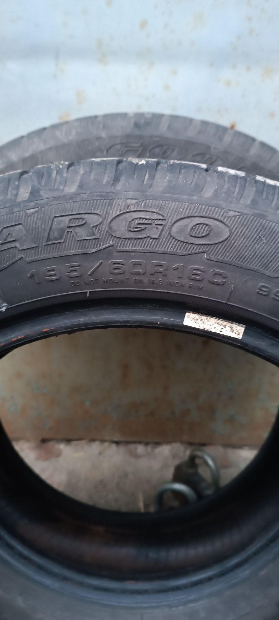 Резина летняя GOODYEAR 195 /60/ R16 C