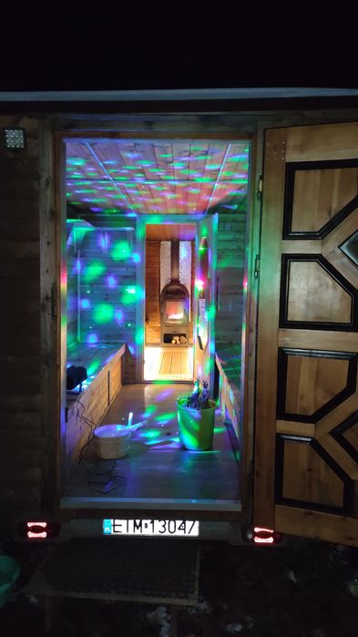 Największa Sauna mobilna wynajem kawalerski, Sylwester, imprezy morsów