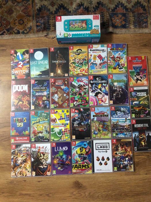 Jogos Nintendo Switch (Zelda Kirby Mario Kart 8 Pokemon OLED Lite)