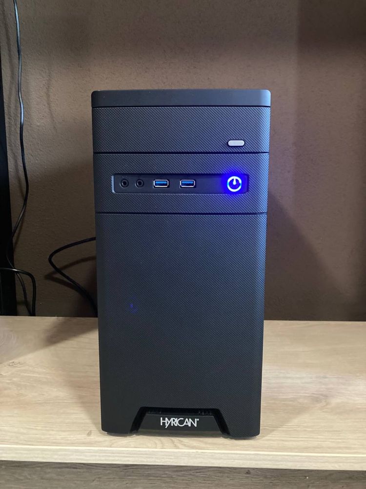 Компютер Hyrican CyberGamer 5852 black  GTX1050 New