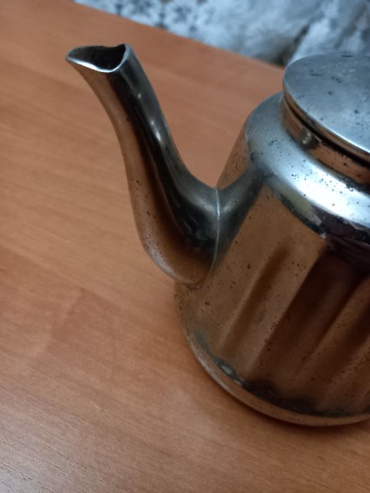 Чайник из мельхиора времен СССР