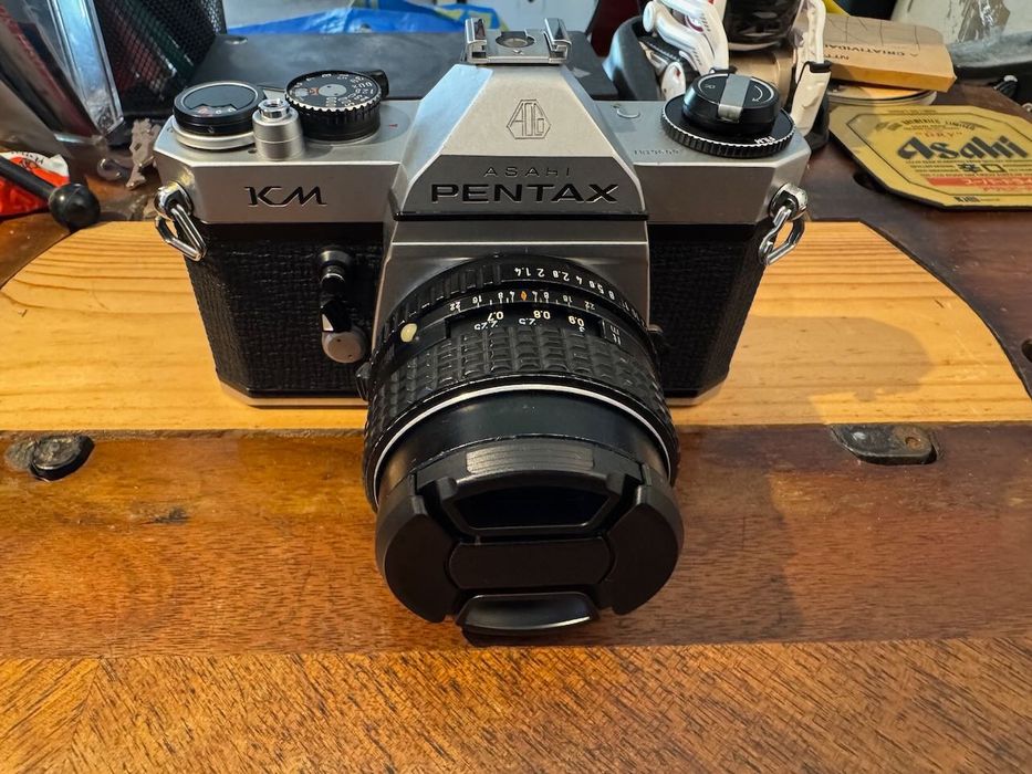 Pentax KM (Analógica 35mm) + SMC 50mm f/1.4 — Revisto