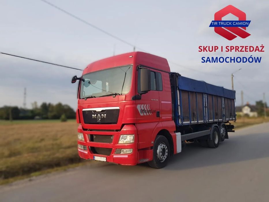 MAN TGX 26.440  WYWROTKA DO ZBOŻA ZAMIANA