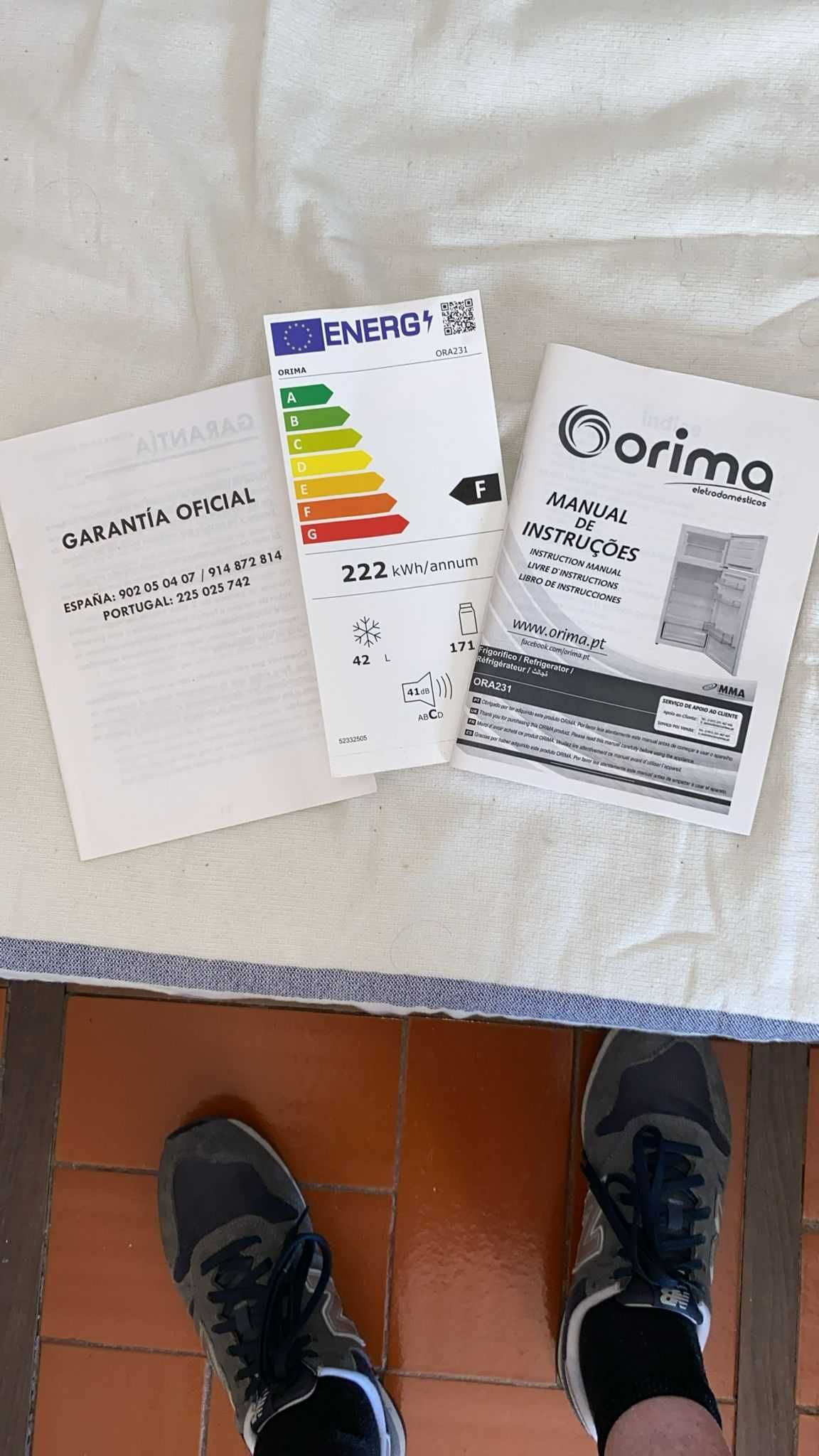 combinado frigorífico orima ..como novo.. motivo de venda – emigrar
