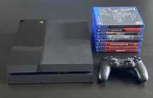 PlayStation 4 + 8 gier