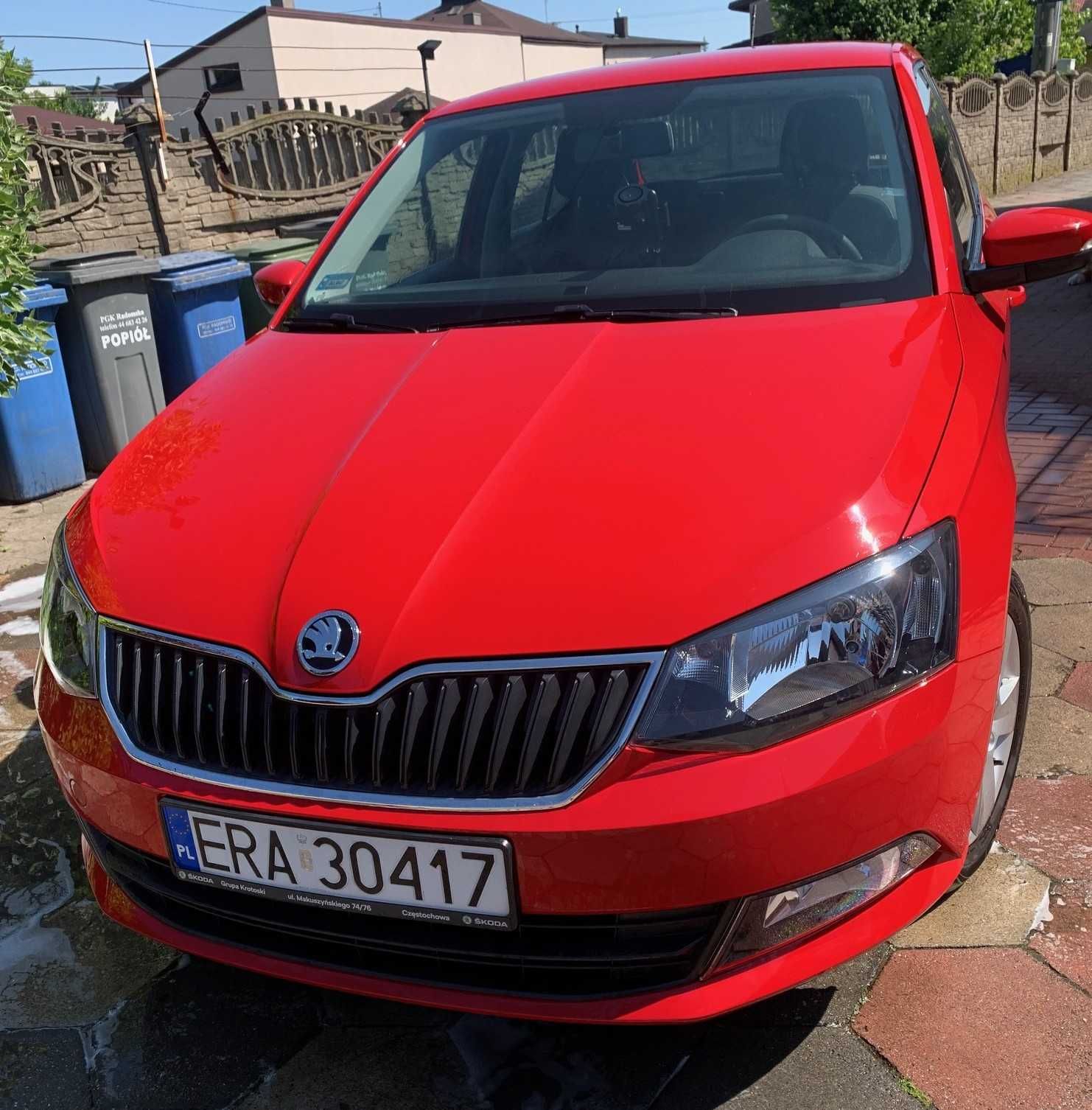 Skoda fabia 2018 72 tys. przebieg hatchback krajowe