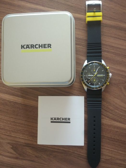 Мужские часы Fossil США с логотипом фирмы Karcher