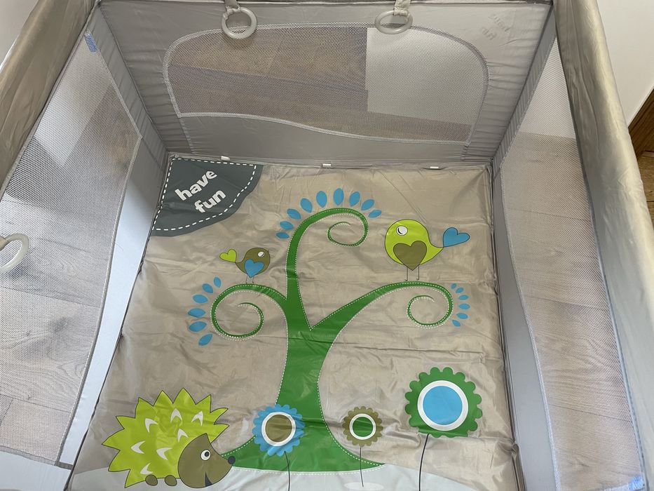 Kojec dziecięcy składany 1x1 m