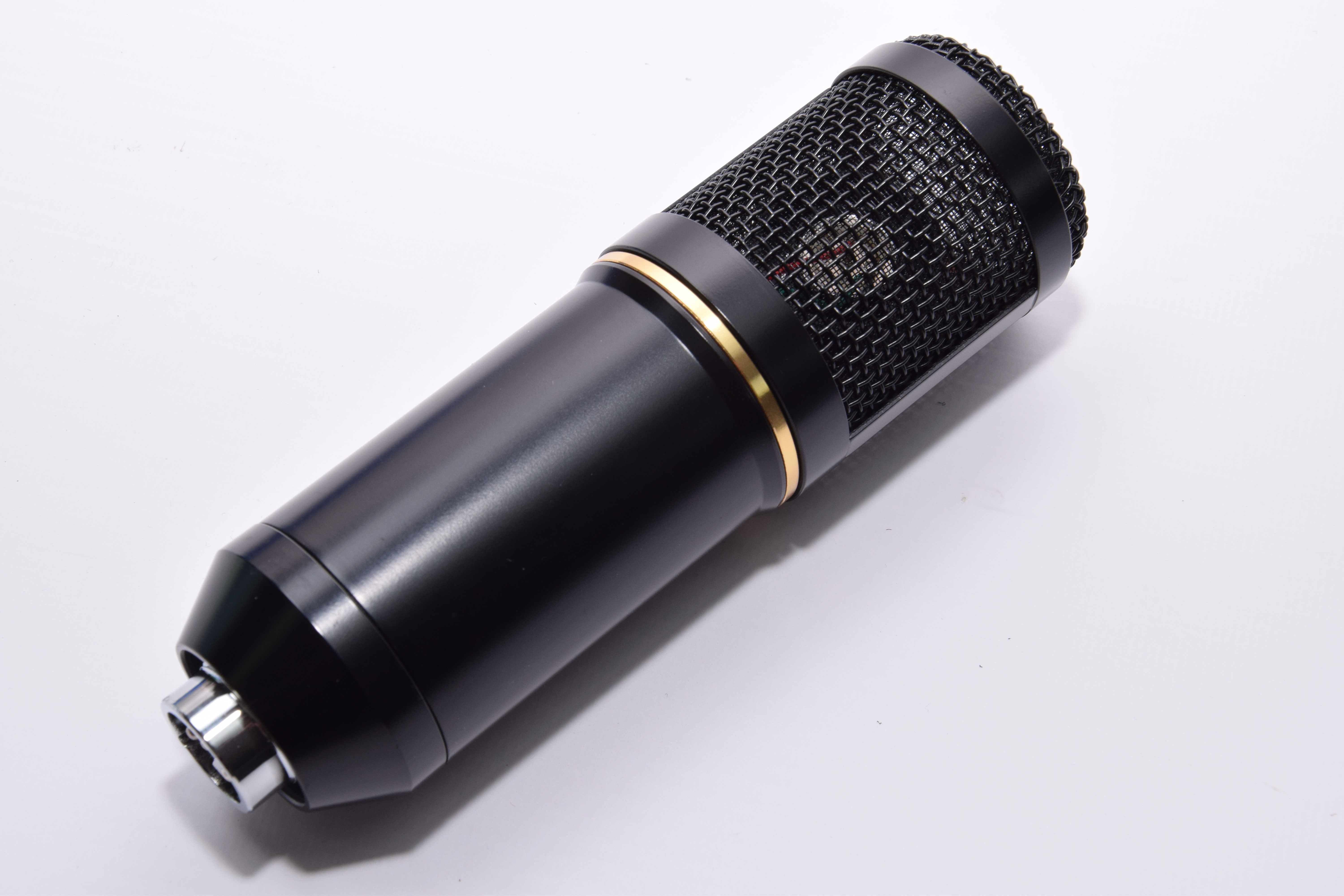 Мікрофон конденсаторний ZINGYOU BM-800 (Black/Gold) #17318