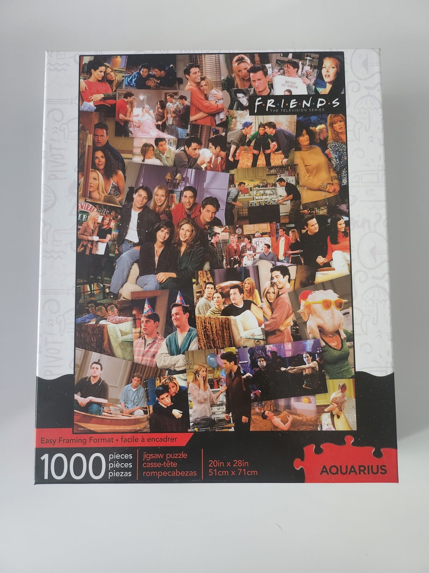 Puzzle friends collage 1000 elementów