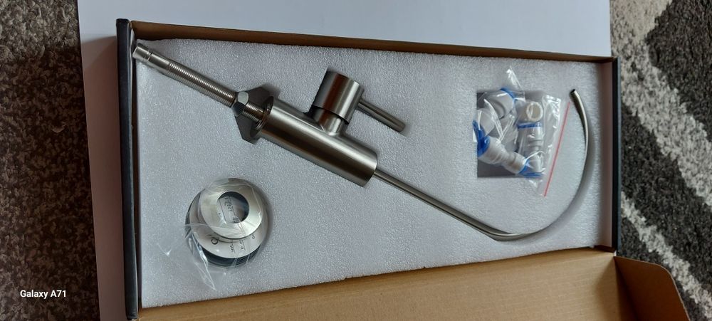 NOWA Bateria z gęsią szyją kuchenna do wody pitnej