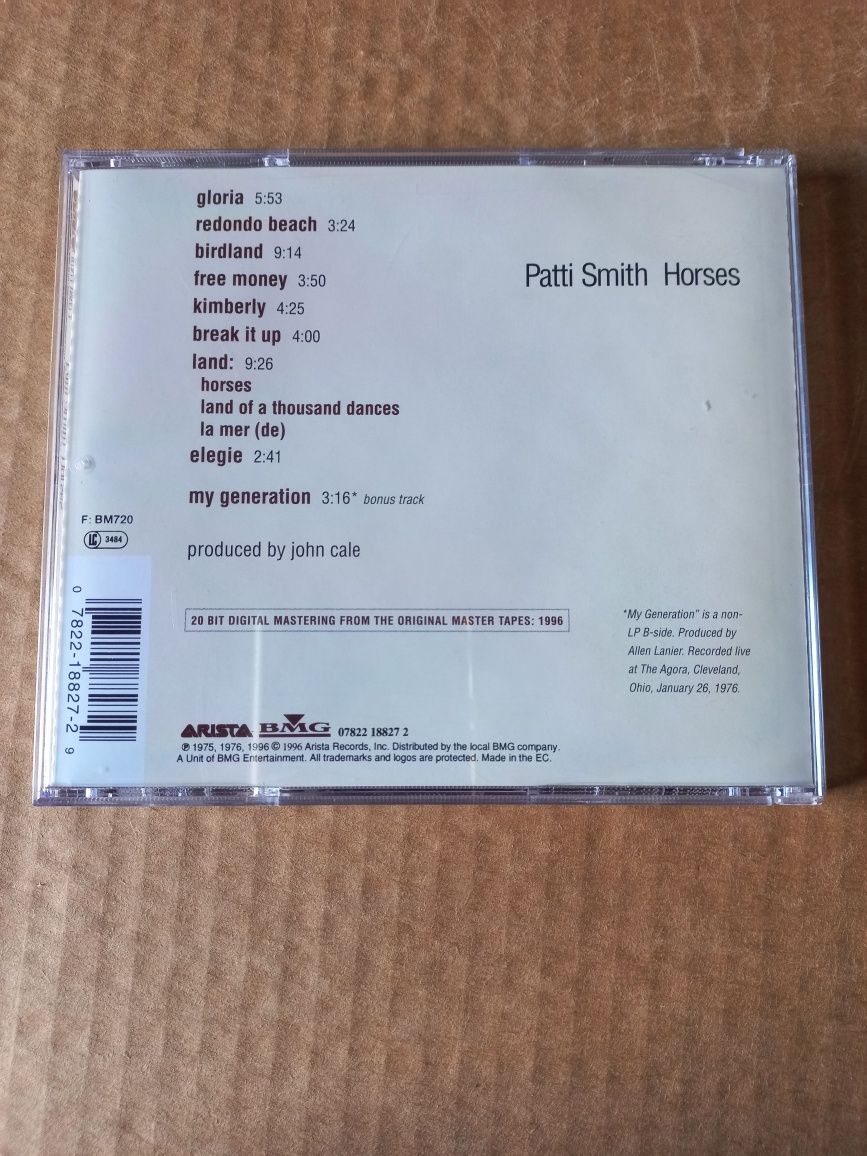 Patti Smith Horses CD