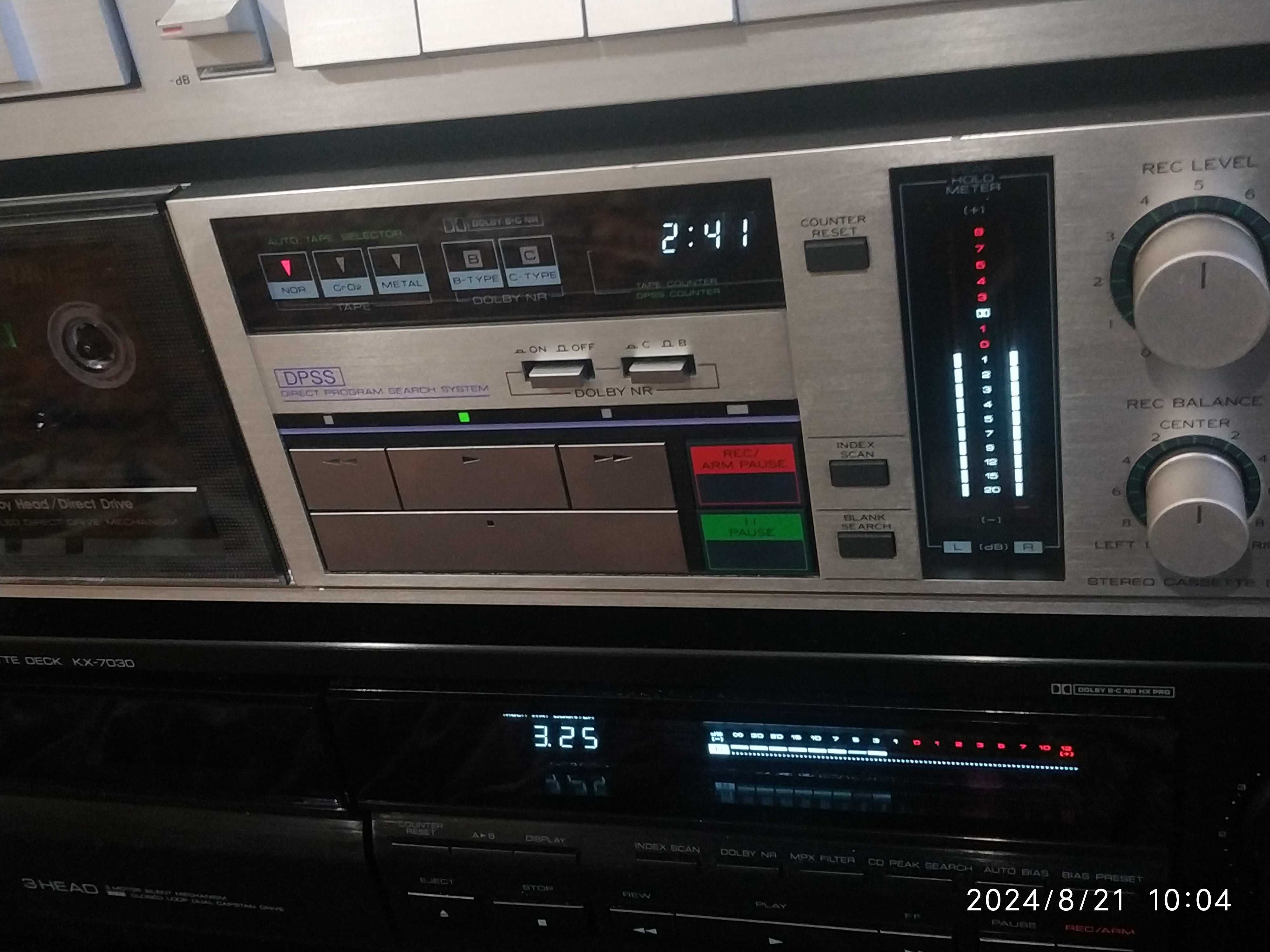 Кассетная дека - Kenwood KX-880SR.
