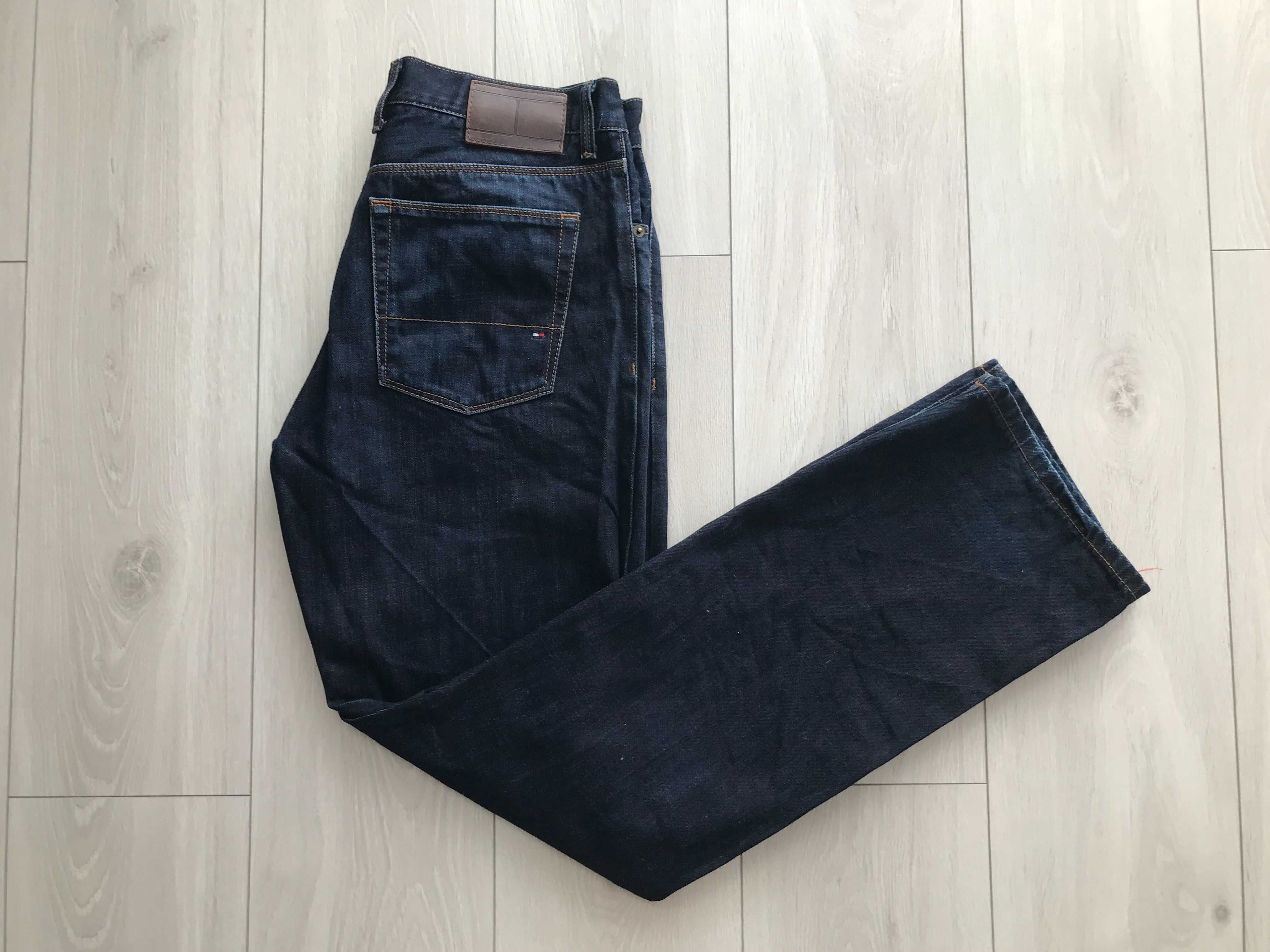 TOMMY HILFIGER r.32/34 oryginalne spodnie męskie jeansowe