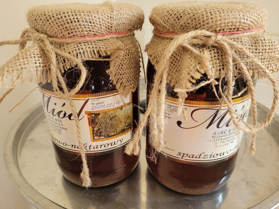 Miód spadziowy ,spadziowo-nektarowy