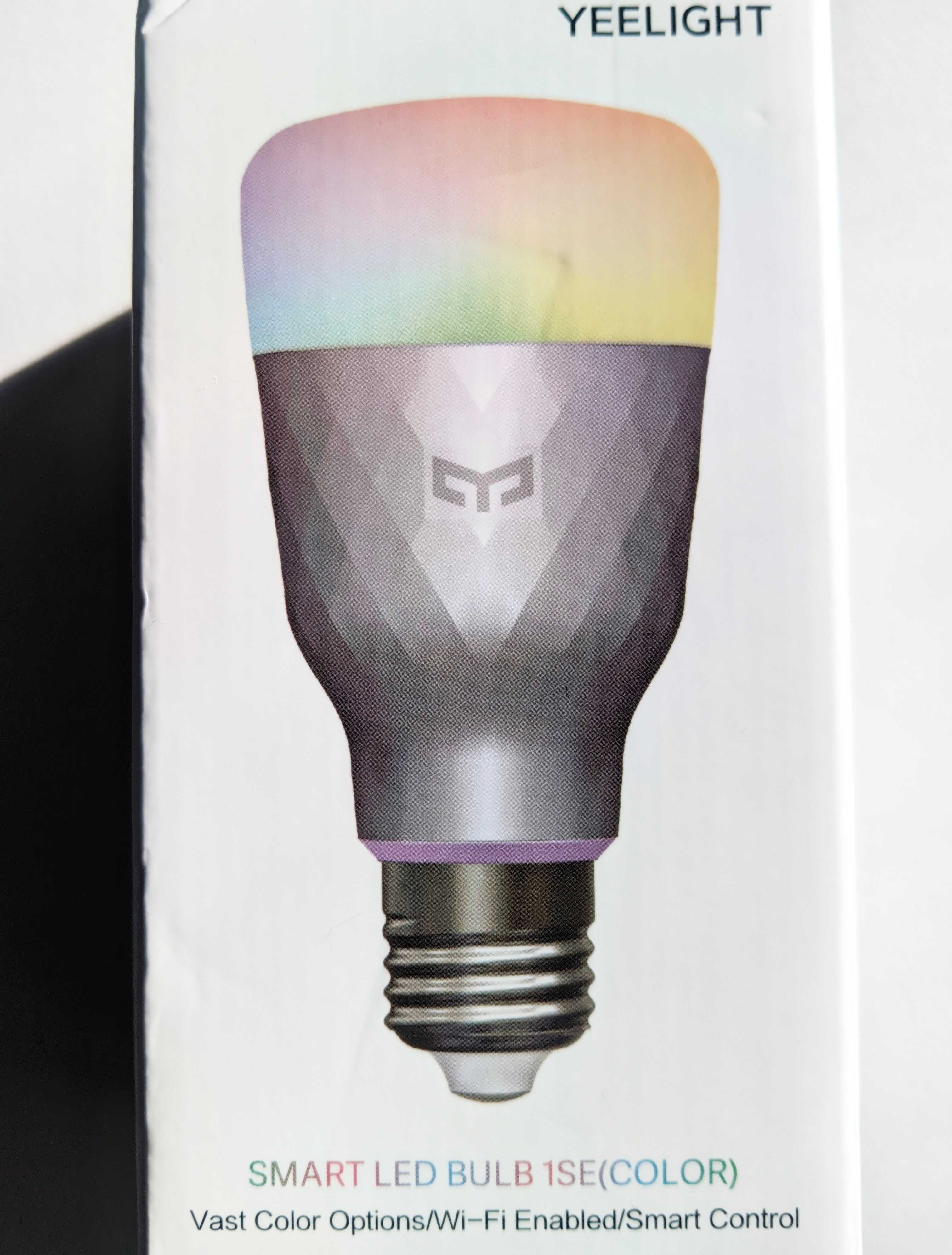 Умная лампочка RGB Yeelight Smart LED Bulb Color 1S 1SE E27