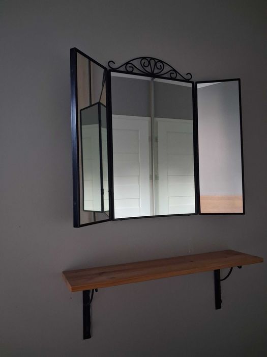 Lustro wiszące IKEA KARMSUND z półką