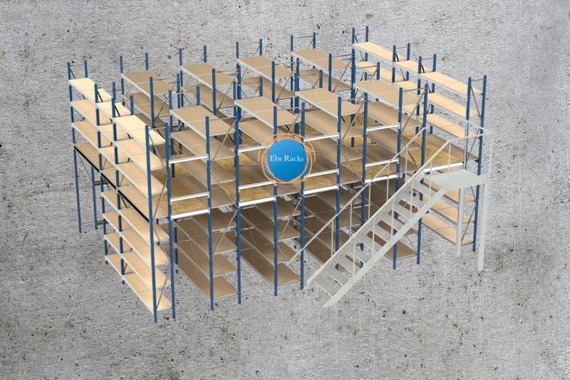 Mezanino ideal para a expansão da sua superfície de trabalho.