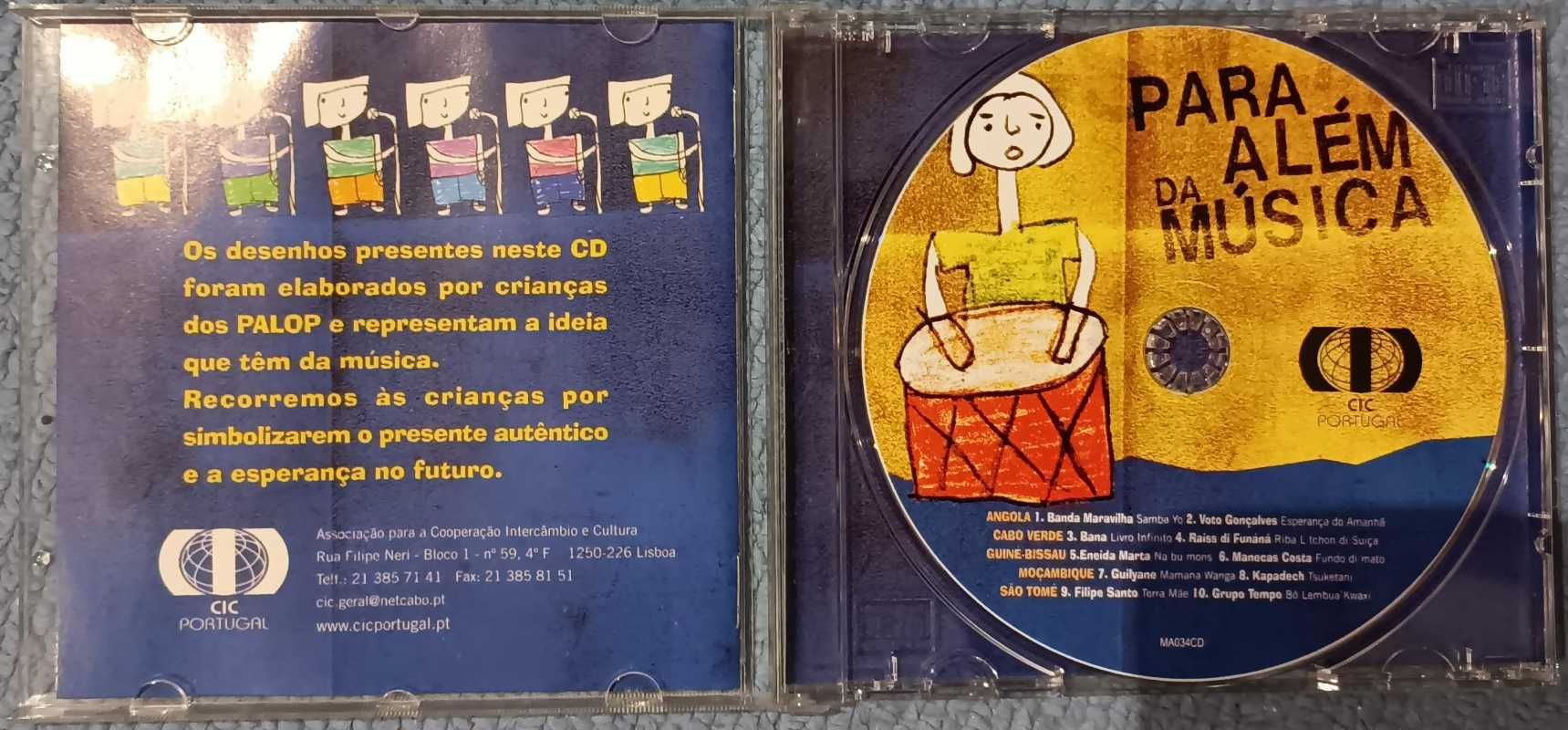 CD música africana "Para Além da Música"