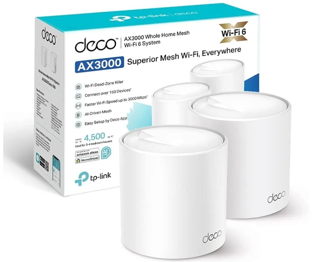 TP-Link Deco X50 (2 pacotes) Mesh
