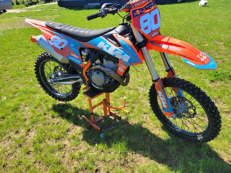 Doinwestowany KTM SXF 250 EXC 350 90h, stan wzorowy, gotowy do sezonu