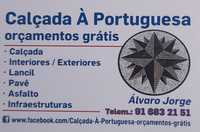 Calçadas à  portuguesa pavimentos calceteiro