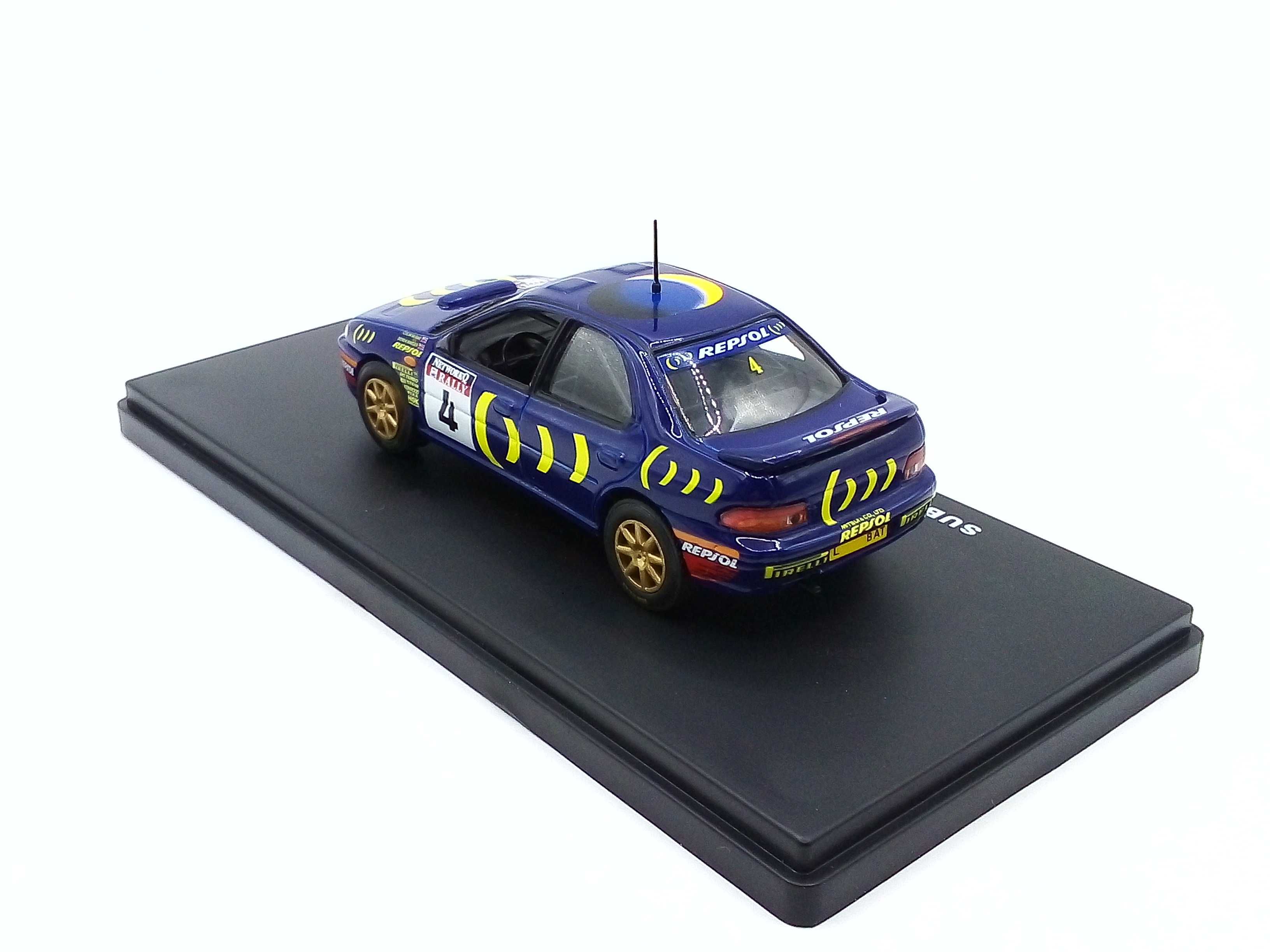 Subaru Impreza 1995 McRae #4 Rally Mexico - skala 1:43 - Salvat