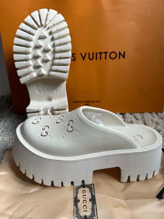 Mule klapki Chodaki buty Gucci nowe 36 23 cm