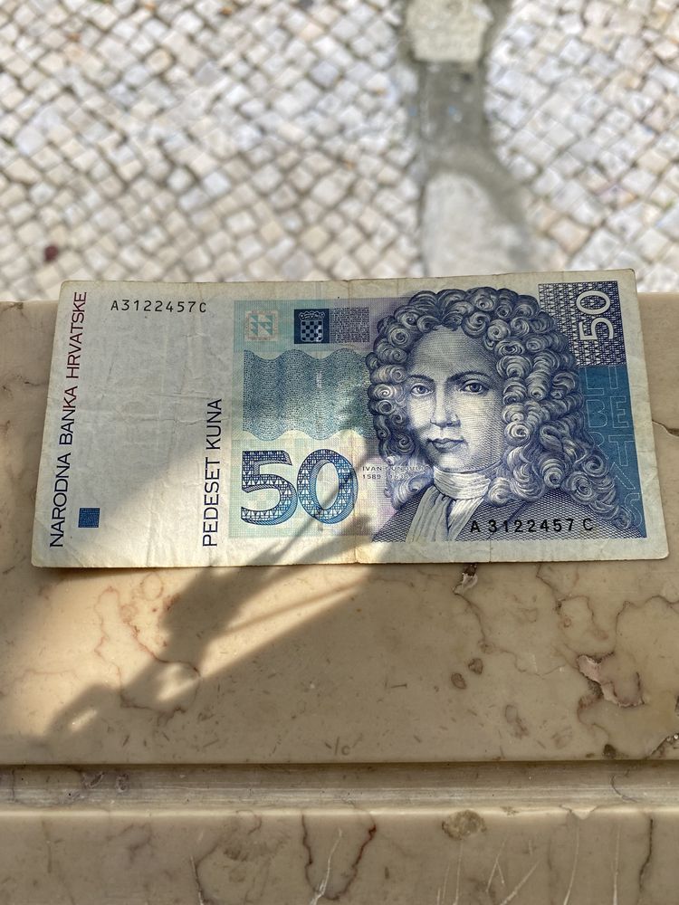 Nota Narodna Banka Hrvatske 50 pedeset kuna