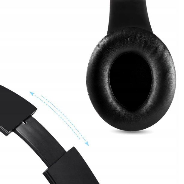 Słuchawki Bezprzewodowe B39 Bluetooth Mp3 Nauszne Mikrofon Rgb Dla Dzi