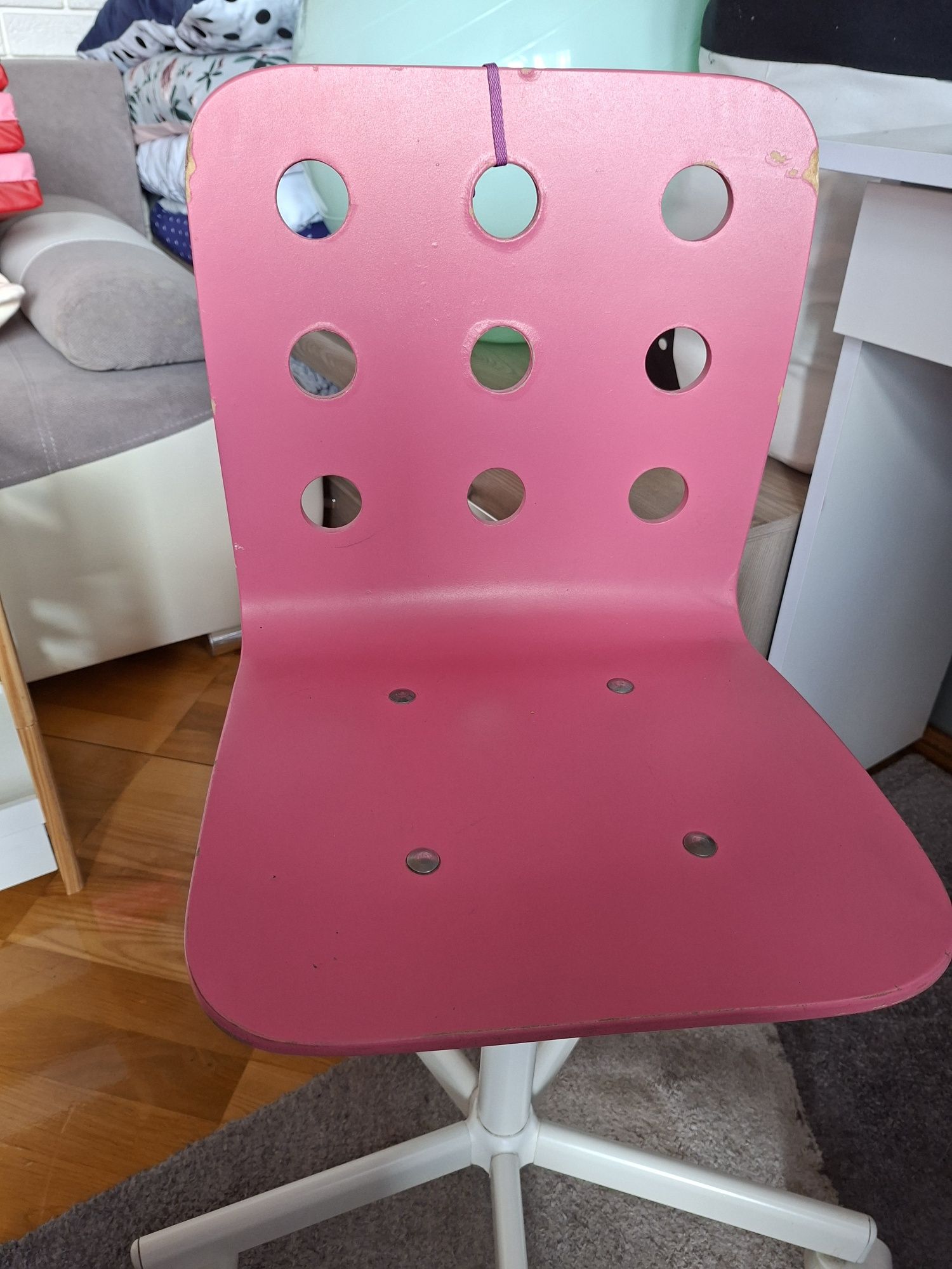 Biurko z krzesełkiem Ikea