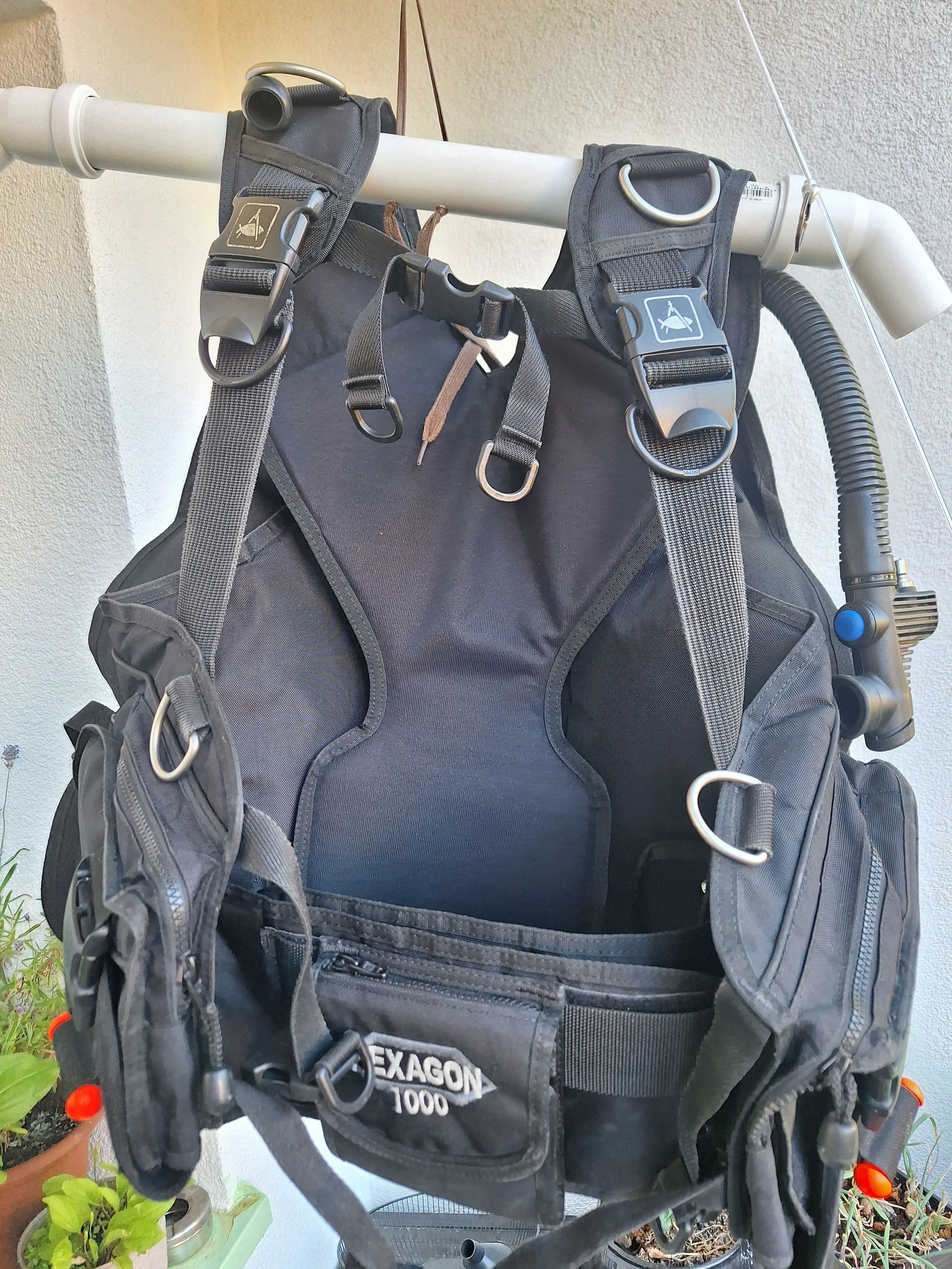 Skrzydło/Jacket (hybryda) Technisub Hexagon 1000